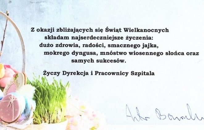 2025 Życzenia wielkanocne