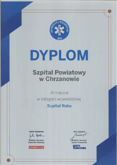 szpital dyplom