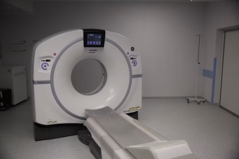 tomograf w Zakładzie Diagnostyki Obrazowej
